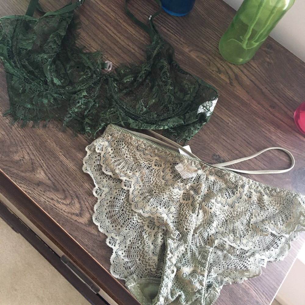💎 3/$15 Lingerie Set -Olive green